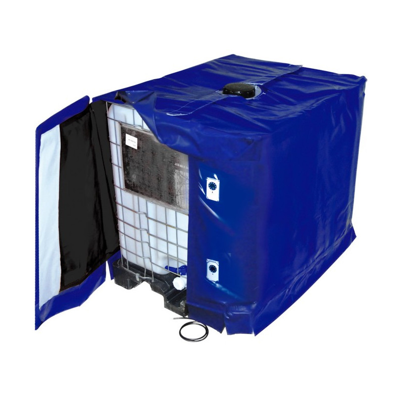 Couverture chauffante pour cuve 1000 litres GRV / IBC Couverture chauffante pour cuve 1000 litres GRV / IBC