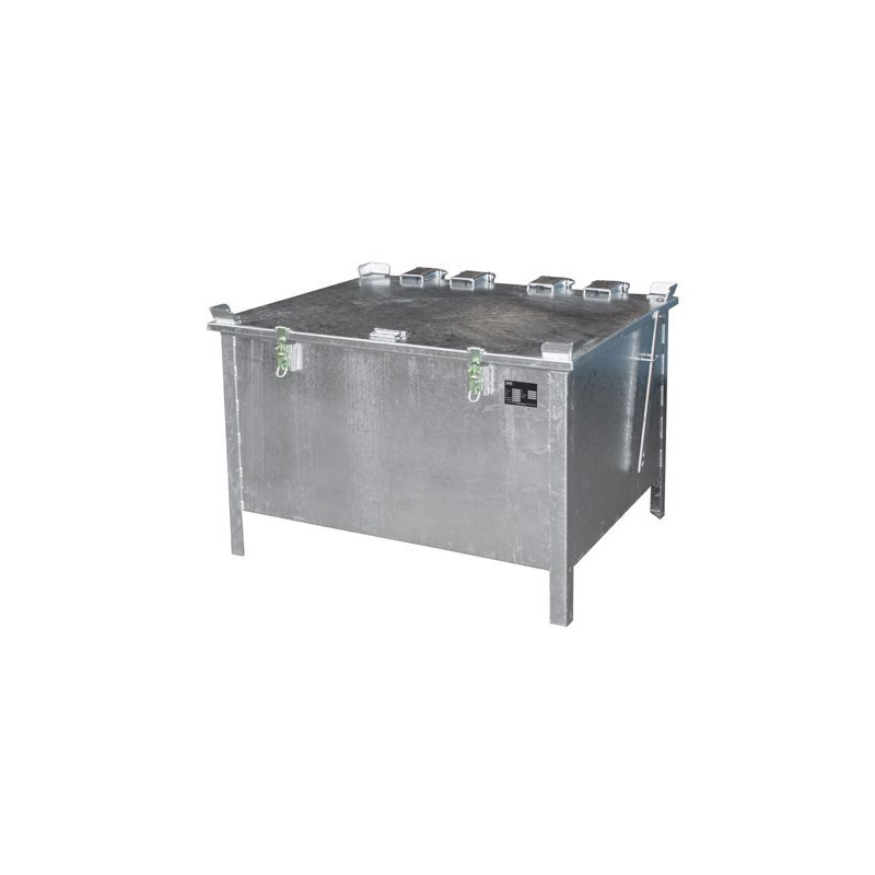 Box de stockage batteries Lithium-Ion endommagées 280 L Box de stockage batteries Lithium-Ion endommagées 280 L