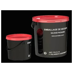 Seau de secours Polyéthylène 5 Litres ADR UN 1H2T/Y5