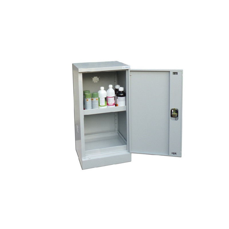 Armoire de sécurité produits dangereux comptoir 1 porte Armoire de sécurité produits dangereux comptoir 1 porte