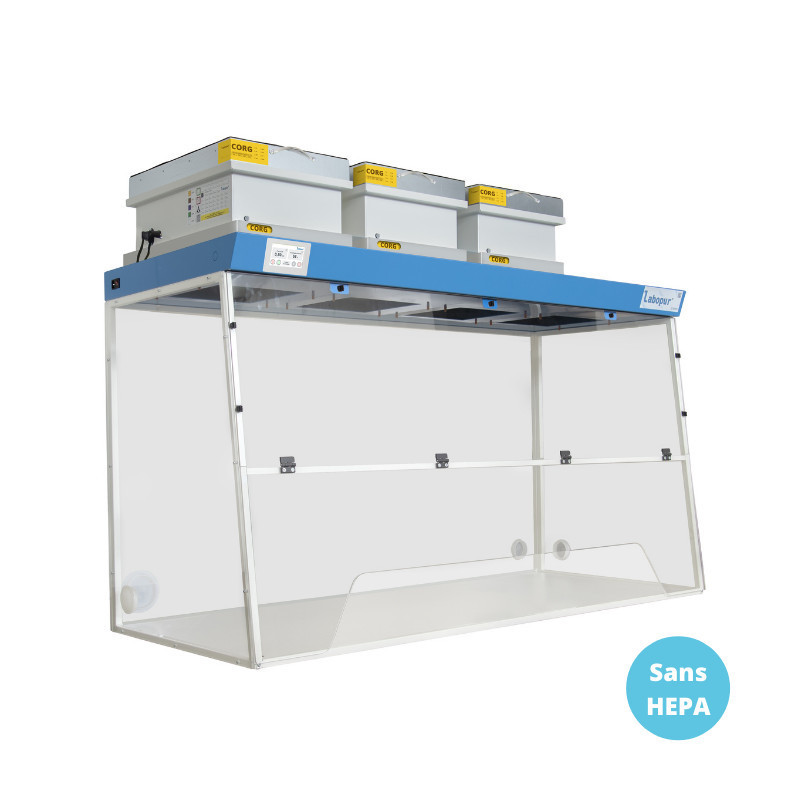 Hotte filtrante de laboratoire 180x75cm LABOPUR Hotte filtrante de laboratoire 180x75cm LABOPUR