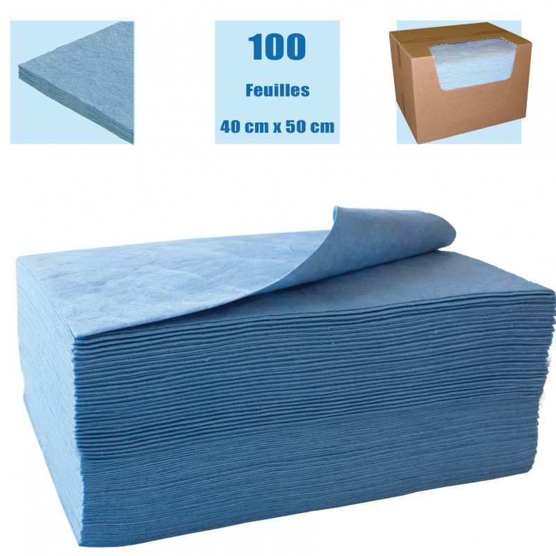 Feuilles absorbantes tous liquides Feuilles absorbantes tous liquides