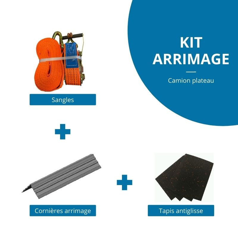 Kit arrimage camion plateau Kit arrimage camion plateau