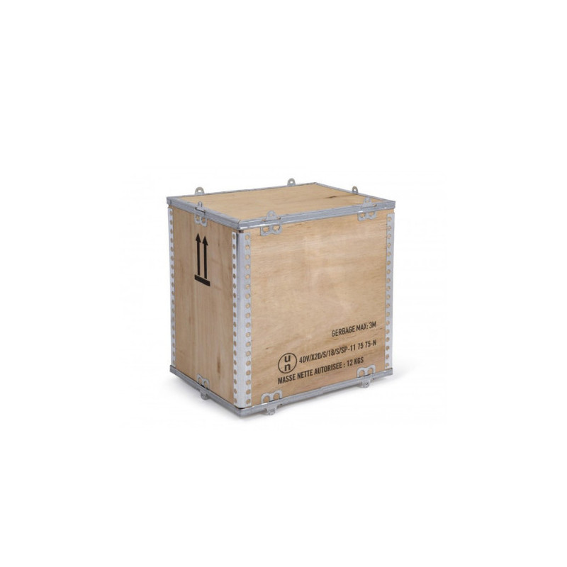 Caisses bois homologuées transport matières dangereuses 4DV/X20 Caisses bois homologuées transport matières dangereuses 4DV/X20