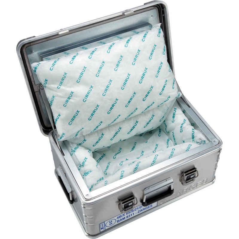 Akku Safe Caisse alu ADR batteries lithium endommagées P911 Akku Safe Caisse alu ADR batteries lithium endommagées P911