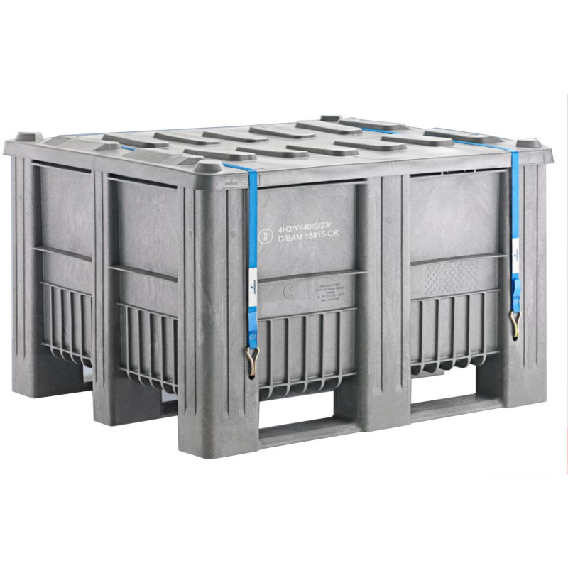 caisse palette batterie lithium ADR P908 620 litres caisse palette batterie lithium ADR P908 620 litres