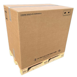 Caisse carton pour aérosols UN1950