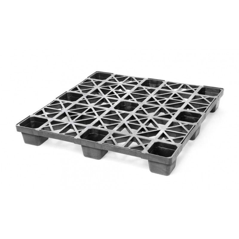 Palette plastique 1140x1140 pour 3 ou 4 futs Palette plastique 1140x1140 pour 3 ou 4 futs