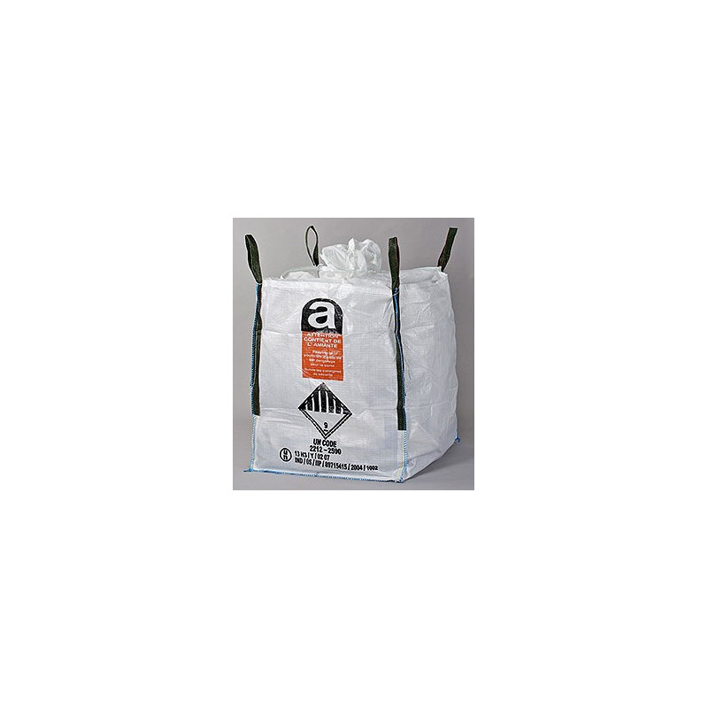 Big-Bag homologué pour l'amiante Big-Bag homologué pour l'amiante
