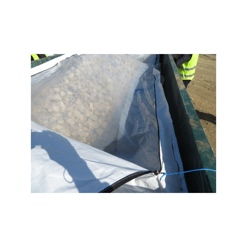 Liner pour benne AMIANTE renforcé 10 Tonnes Liner pour benne AMIANTE renforcé 10 Tonnes