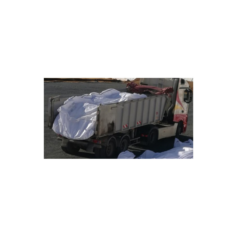 Liner benne 24 Tonnes gravats - fraisats amiantés Liner benne 24 Tonnes gravats - fraisats amiantés