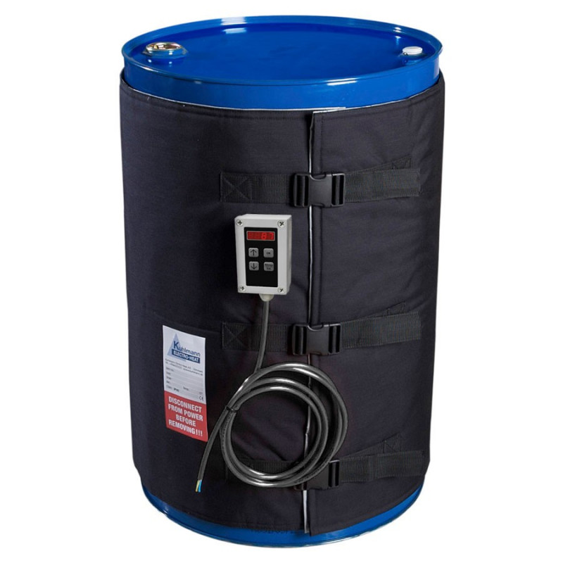 Couverture chauffante pour fût 200 litres 1200w Couverture chauffante pour fût 200 litres 1200w